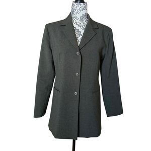 Vintage Equipment Olive Green Blazer size 10